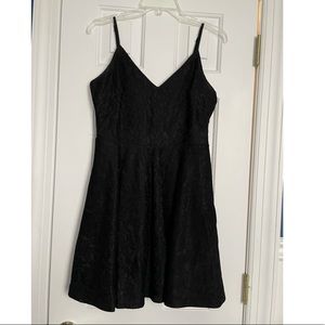 Floral Lace Skater Dress